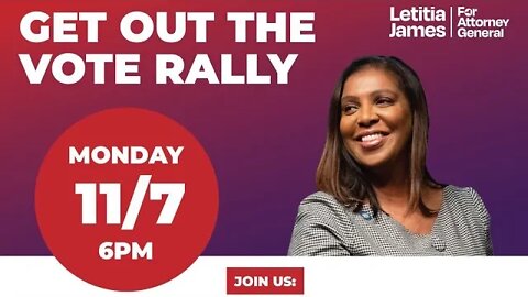 Full video:The Brooklyn #GOTV rally @TishJames 11/7/22 @bkdems