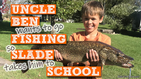 S1:E21 9-yr-old Boy Schools the Family with a Monster Northern Pike & Bass! | Public Lake Fishing