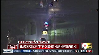 Police looking for driver who hit 10-year-old near Northwest High School