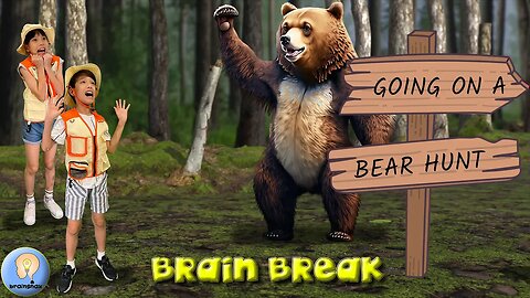 Going on a Bear Hunt | Bear Hunt Song | Brain Break