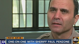 What plans does Sheriff Penzone have for Maricopa County?