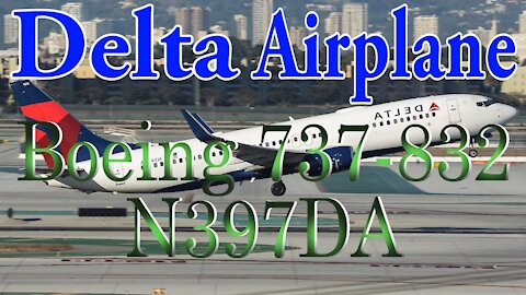 Delta Plane N397DA Boeing 737-832