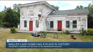 Working together to restore history in Walled Lake