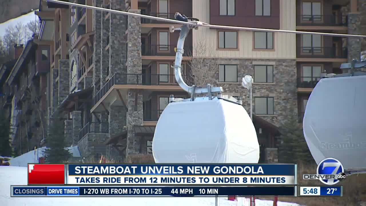 Steamboat unveils new gondola
