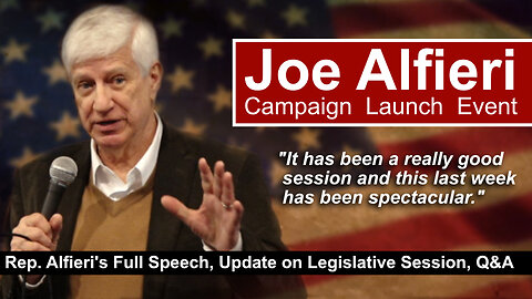 Rep. Joe Alfieri's Campaign Launch Event