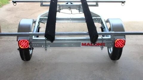 Step by Step Assembly of Malone Microsport LowBed 2 Kayak Trailer