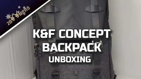 K&F CONCEPT 20L BACKPACK UNBOXING