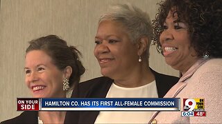 First all-female Hamilton County Commission swears in Victoria Parks