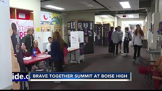 Boise High students celebrate "Brave Together" day