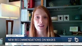 New recommendations on masks