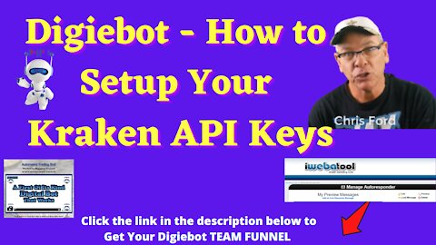 😎🎯👉Digiebot Cryptocurrency Trading Software - How to Connect Digiebot to Kraken with API Keys