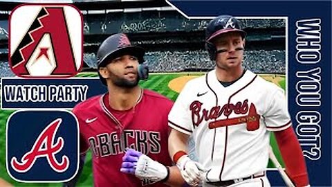 Arizona Diamondbacks vs Atlanta Braves | Live Play by Play & Reaction Stream | MLB 2024 Game 1