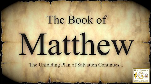 Matthew Chapter 10b The Coming Persecution