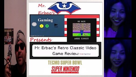 Mr. Erbac's Retro Classic Video Game Review - Tecmo Super Bowl (Super Nintendo)