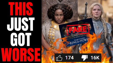 Amazon Lord Of The Rings Fake Superfans Are WORSE Than We Thought | Scripted Answers, No Knowledge!