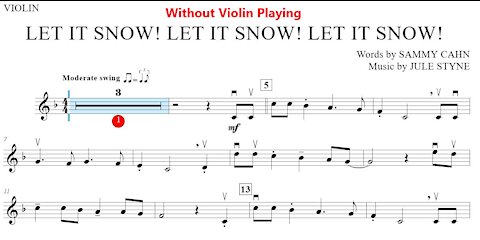 Let It Snow! Julie Styne, Rehearsal without Violin