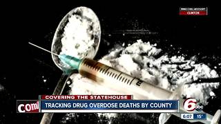 Lawmaker says tracking drug overdose deaths by county could help them fight the epidemic in Indiana