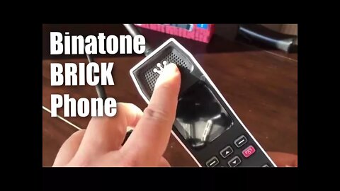 Binatone The Brick 80's retro Motorola style GSM Sim-Free bluetooth mobile phone review