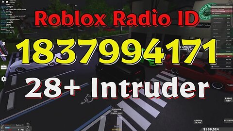 Intruder Roblox Radio Codes/IDs