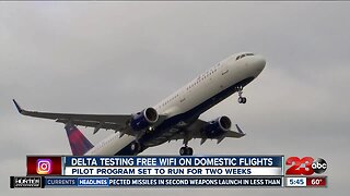 Delta testing free wi-fi on domestic flights