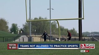 Teams not allowed to practice sports