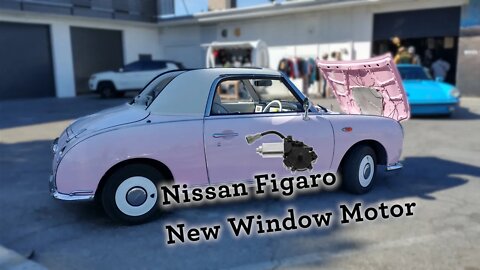 Nissan Figaro Window Motor Replacement