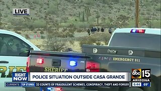 PCSO investigating scene near Casa Grande