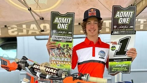 Canyon Richards races SMX and GNCC in the same weekend!