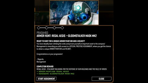 Deep Rock Galactic - Rega Aegis_Gloomstalker Mask MK2_ Pt 1 of 4 (2022-01-31)