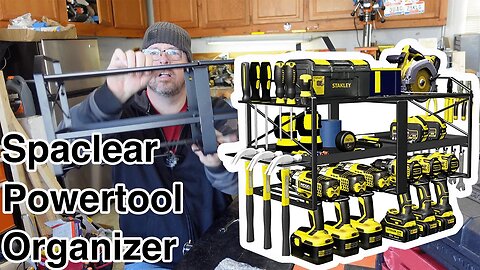 Spaclear Power Tool Organizer 6 Drill Holder.