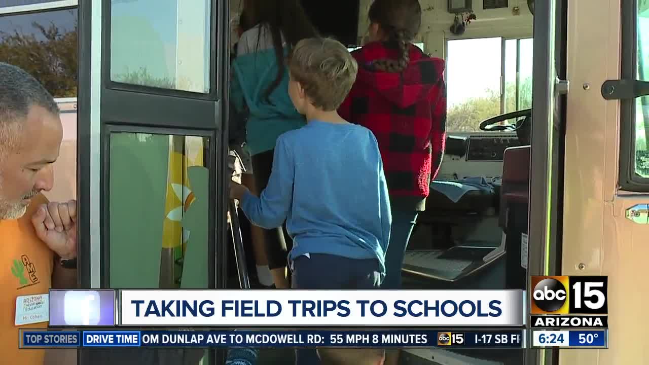 Chandler couple brings field trips to schools