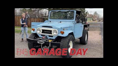 Toyota FJ45 Garage Day