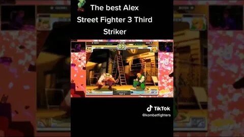 Street Fighter 3 Third Strike - Alex best player