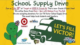 PCSD and TEP collecting donations for school supply drive