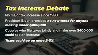 Tax increase debate
