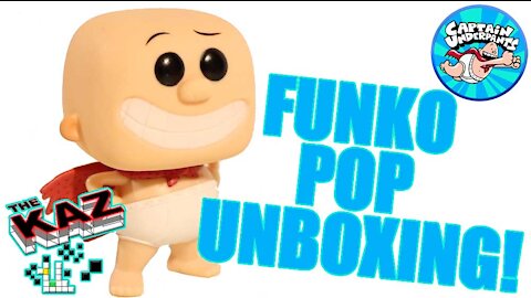 Captain Underpants Funko Pop Unboxing