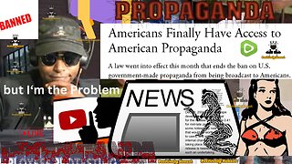 90% of Americans don't know Propaganda is LEGAL in the US😂
