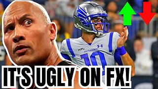 XFL 3.0 Week 4 TV Ratings WAY DOWN on FX! ESPN 2 Continues To Be SOLID?!