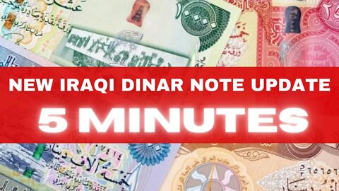 CBI Delays New Iraqi Dinar Note