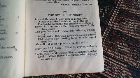 The Starlight Night - Gerard Manley Hopkins
