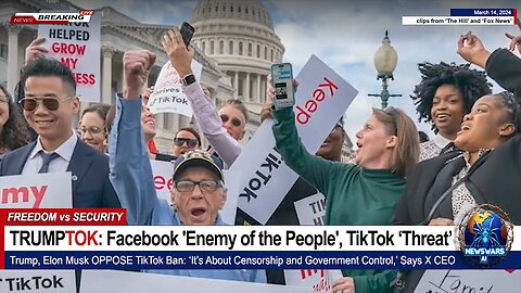Trump & Musk OPPOSE TikTok Ban: 'Its About Censorship and Govt. Control'