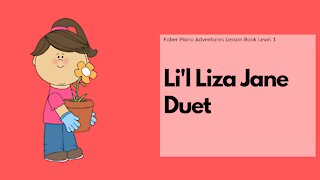 Piano Adventures Lesson Book 1 - Lil' Liza Jane Duet