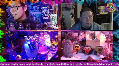 BurnEye's Weird Science! Electrolysis Adept Alchemy Experiments & Year of the Coil Updates Live-Cut