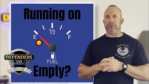 Running on Empty?? Adam talks about the needed fuel for important aspects of life.
