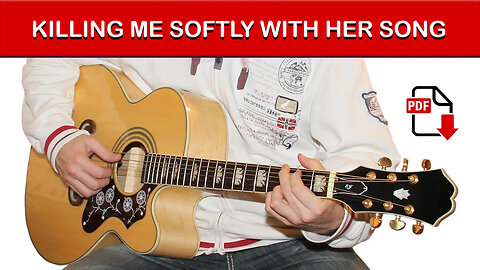 Killing Me Softly With Her Song - Roberta Flack - guitar cover