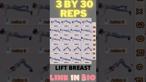 Lift and firm your breasts || Breast Workout || #liftbreast #shorts