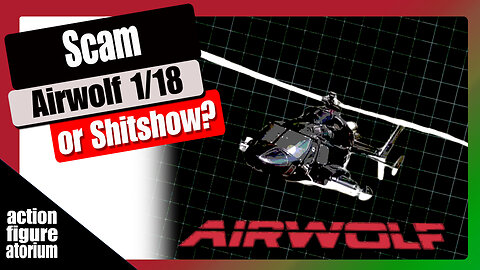 1/18 Airwolf Kickstarter | Did he run off with the money or just a failure at production?