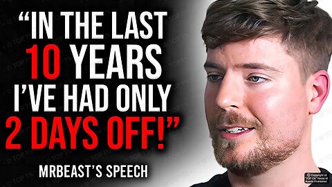 MIND BLOWING WORK ETHIC - MrBeast Motivational Speech 2023 | Top 1%