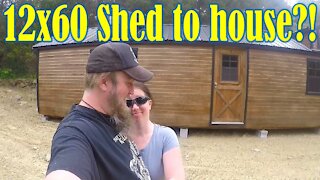 Amish Shed to House Conversion