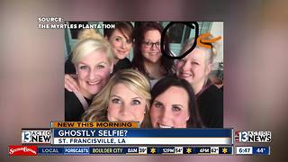 Ghost selfie going viral